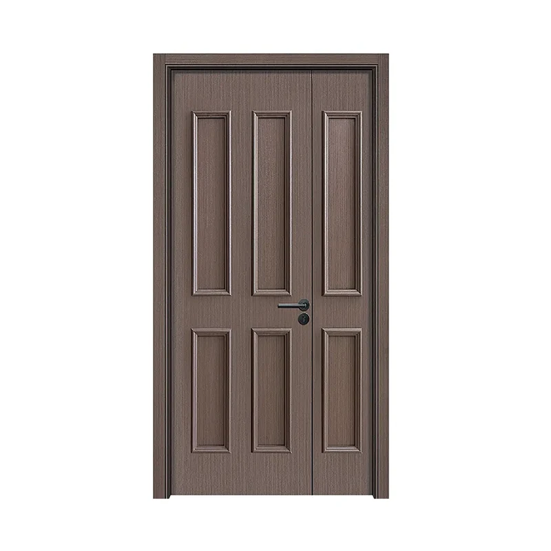 Cửa wpc đôi không đồng đều